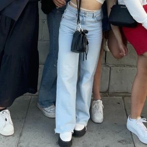 Zara wide leg jeans